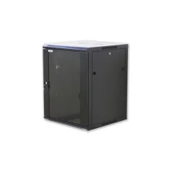 Szafka Wisząca Złożona 15u 600x600 Rack 19 Drzwi Szklane